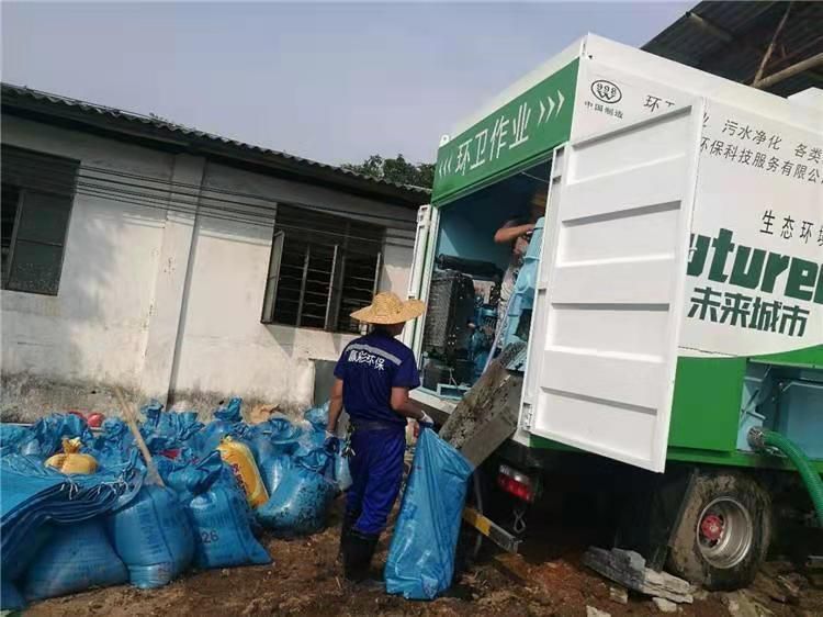 海盐工业污泥压干处理